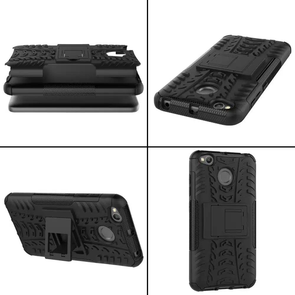 5.0 Inch Case xiaomi redmi 4x Cover ShockProof TPU +PC Phone Stand Case For xiaomi redmi 4X 4 X pro armor Phone Protection Skin 15