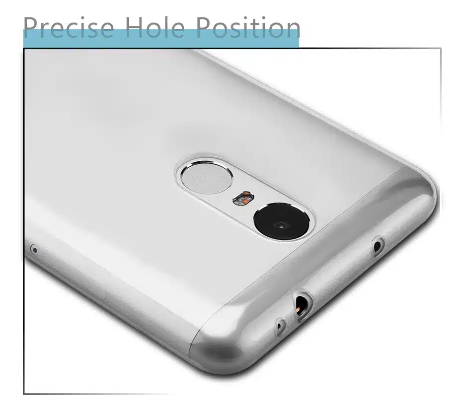 Raugee Case for Xiaomi Redmi Note 3 Pro Special Edition SE Global Version 152mm Clear TPU Back Cover Case for Redmi Note 3 12