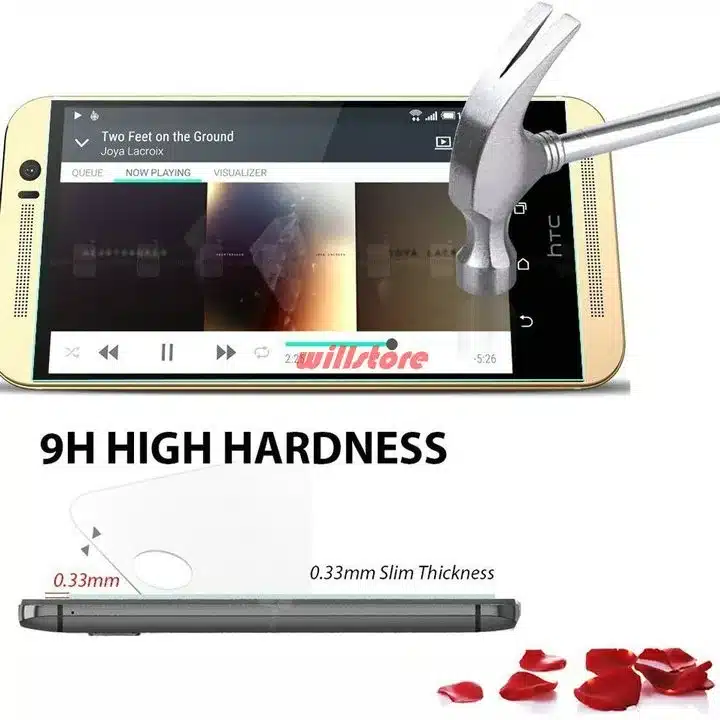 Tempered Glass Screen Protector guard film CASE For HTC Desire 326g 516 520 526 620 620g 820 mini 626 g 728 728g 816 826 825 10
