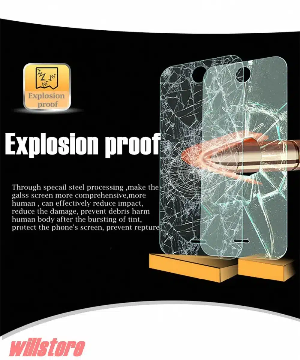 Tempered Glass Screen Protector guard film CASE For HTC Desire 326g 516 520 526 620 620g 820 mini 626 g 728 728g 816 826 825 17