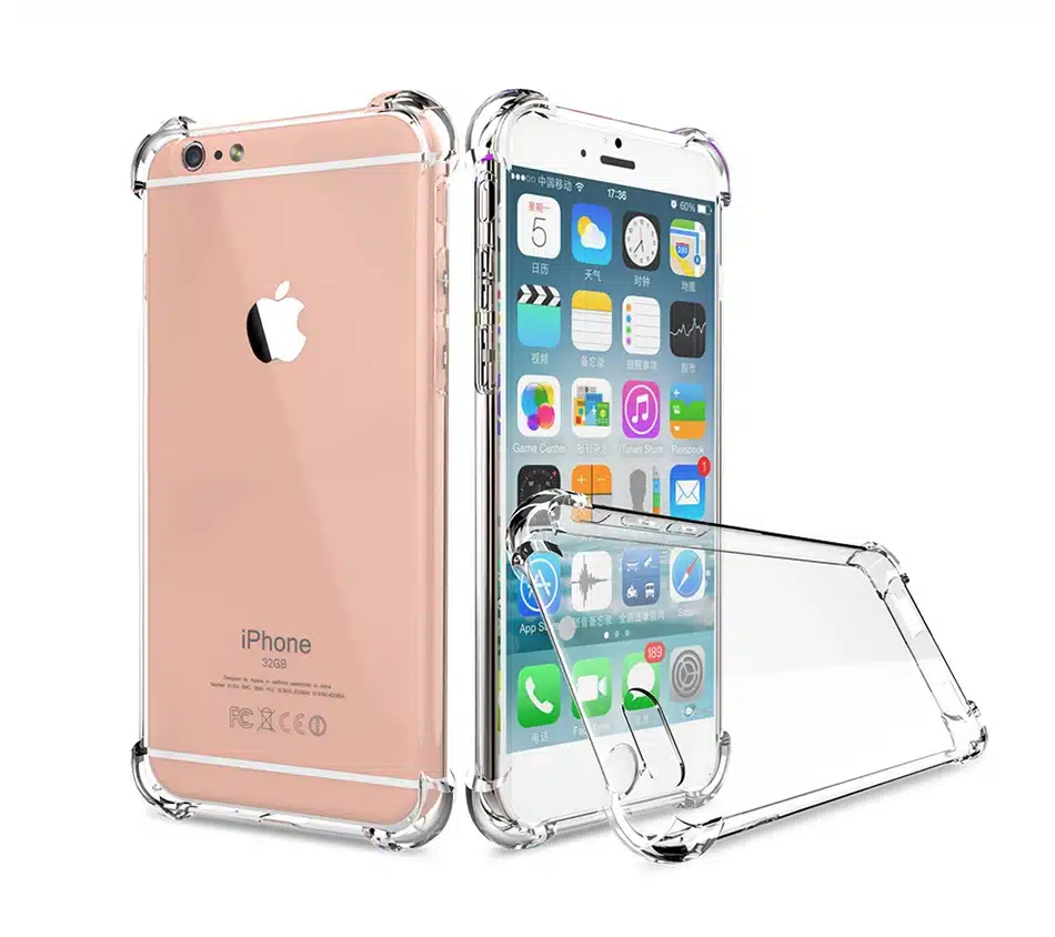 FLOVEME Phone Cases For iPhone 7 6s 6 Plus Clear Soft TPU Slim Shockproof Transparent Phone Cover For iPhone 6 6s 7 X Case Coque 9