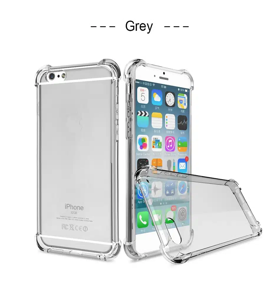 FLOVEME Phone Cases For iPhone 7 6s 6 Plus Clear Soft TPU Slim Shockproof Transparent Phone Cover For iPhone 6 6s 7 X Case Coque 10