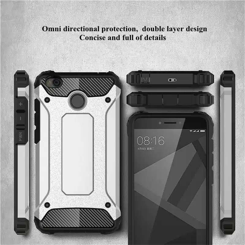Case For Xiaomi Redmi 4X Case Luxury Hybrid Armor Shockproof Hard PC+TPU Rugged Impact For Redmi 4X Note 3 4X 4 X Cover Case 13