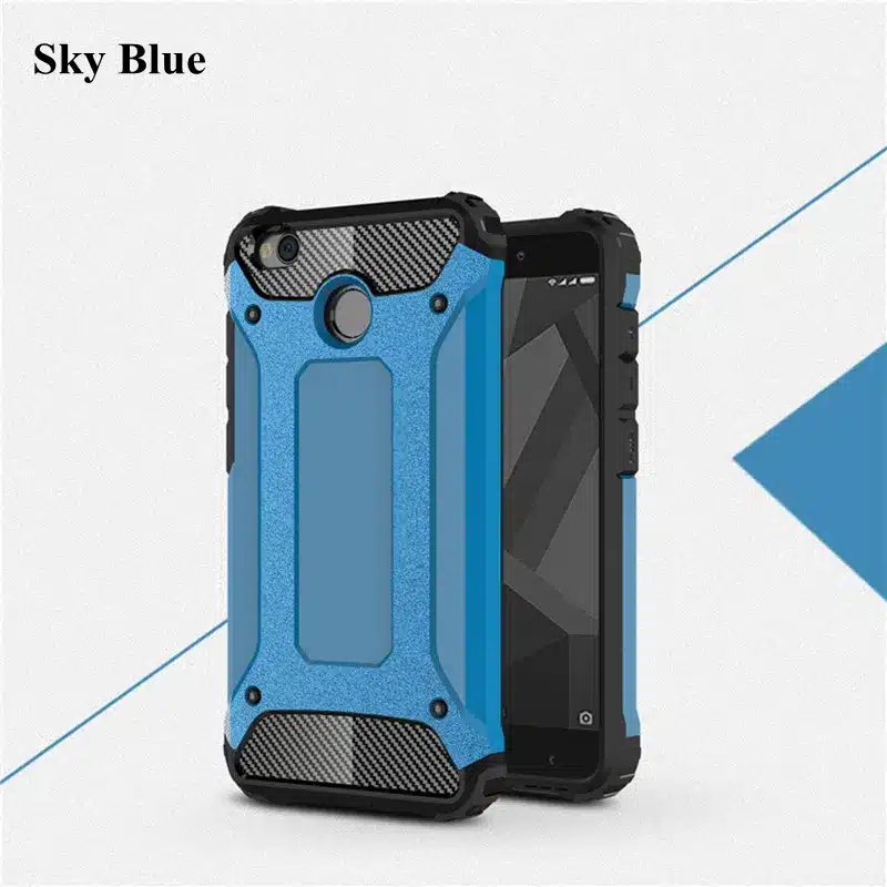 Case For Xiaomi Redmi 4X Case Luxury Hybrid Armor Shockproof Hard PC+TPU Rugged Impact For Redmi 4X Note 3 4X 4 X Cover Case 25