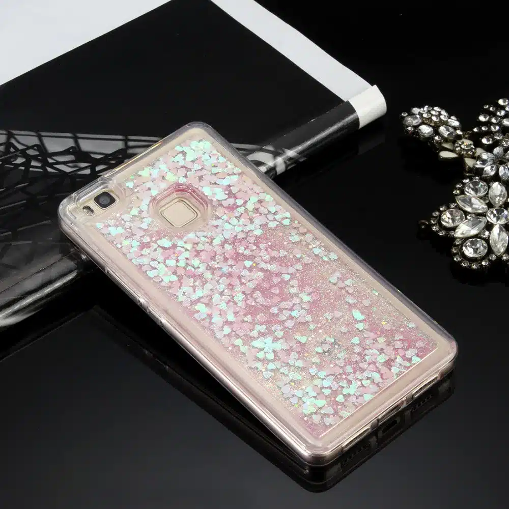 P9 P10 Plus Soft Back Case Dynamic Liquid Glitter Colorful Sand Quicksand TPU For Huawei P10 Lite P9 Lite 2017 transparent Cover 13