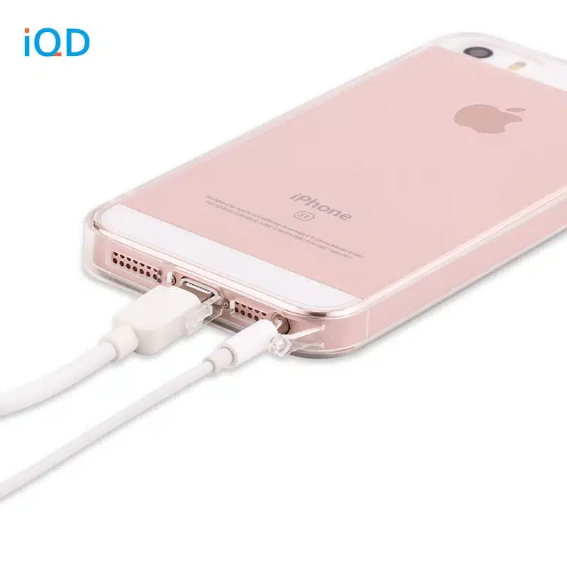 IQD For Apple iPhone SE Case Bumper Cover Shock-Absorption Bumper and Anti-Scratch Clear Back For iPhone 5 5S SE Cases 5