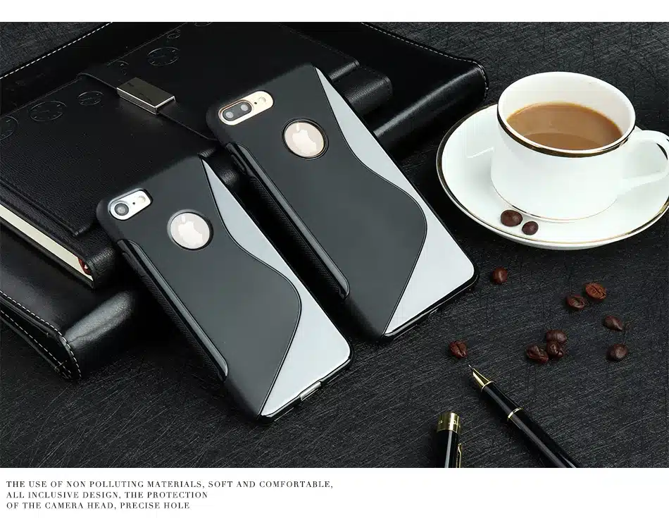 TAOYUNXI Soft TPU Case For iPhone 5C case 6S Cover For iphone 4 4S 5c carcaza iphone 5s 6 6S 7 7 PLUS SE Shell Skin SLine 18