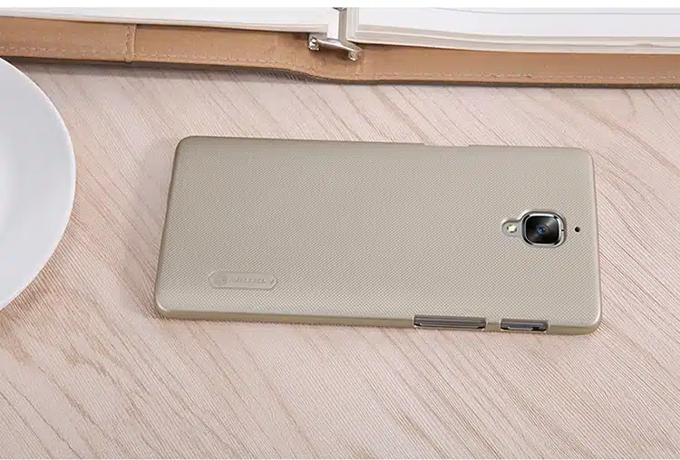 One plus 3 case Oneplus 3 case NILLKIN Super Frosted Shield hard back cover for Oneplus 3 3T 5 T +free screen protector 19