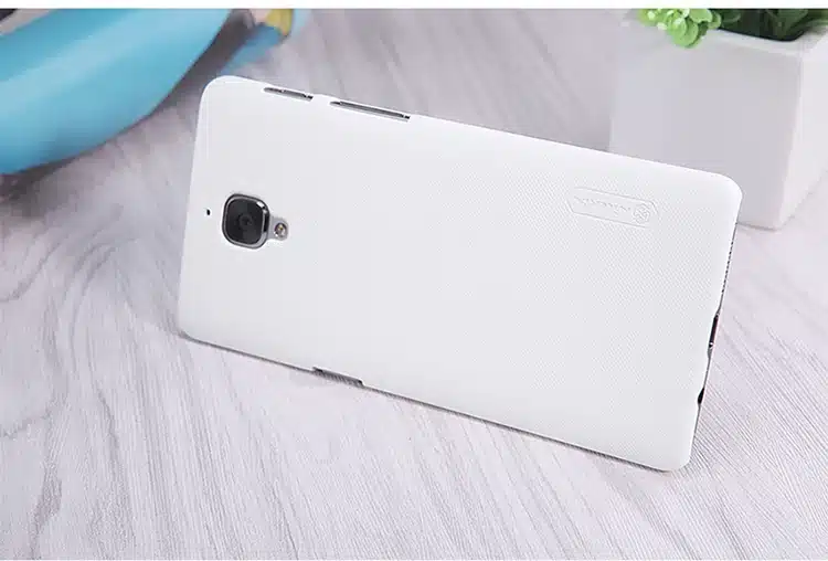 One plus 3 case Oneplus 3 case NILLKIN Super Frosted Shield hard back cover for Oneplus 3 3T 5 T +free screen protector 20