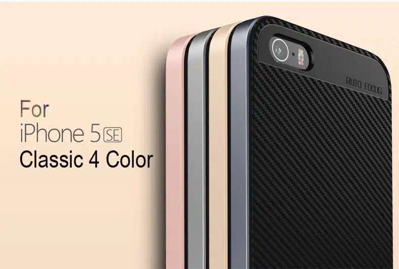 For iPhone 5S iPhone SE Case Vpower Luxury Ultra Slim Armor TPU+PC Hybrid Phone Cases Capa For Apple iPhone 5 5S Se Back Covers 11