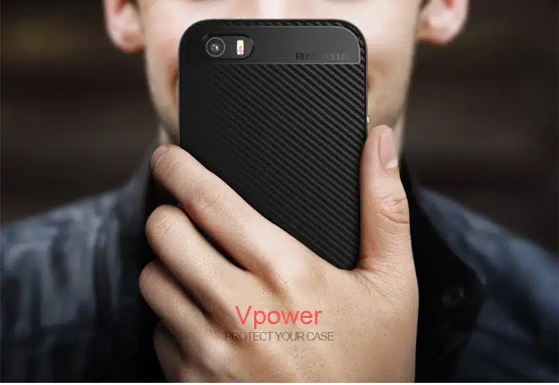 For iPhone 5S iPhone SE Case Vpower Luxury Ultra Slim Armor TPU+PC Hybrid Phone Cases Capa For Apple iPhone 5 5S Se Back Covers 13