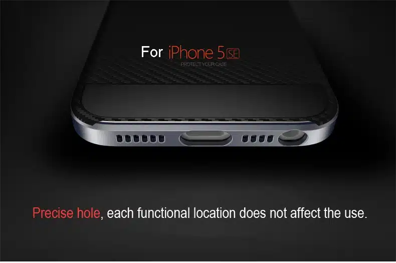 For iPhone 5S iPhone SE Case Vpower Luxury Ultra Slim Armor TPU+PC Hybrid Phone Cases Capa For Apple iPhone 5 5S Se Back Covers 15