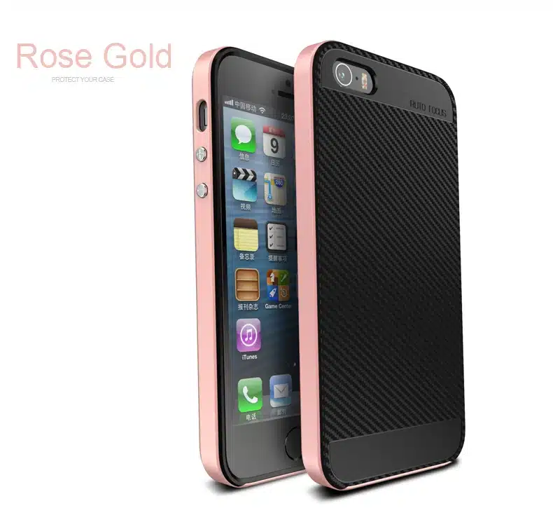 For iPhone 5S iPhone SE Case Vpower Luxury Ultra Slim Armor TPU+PC Hybrid Phone Cases Capa For Apple iPhone 5 5S Se Back Covers 22