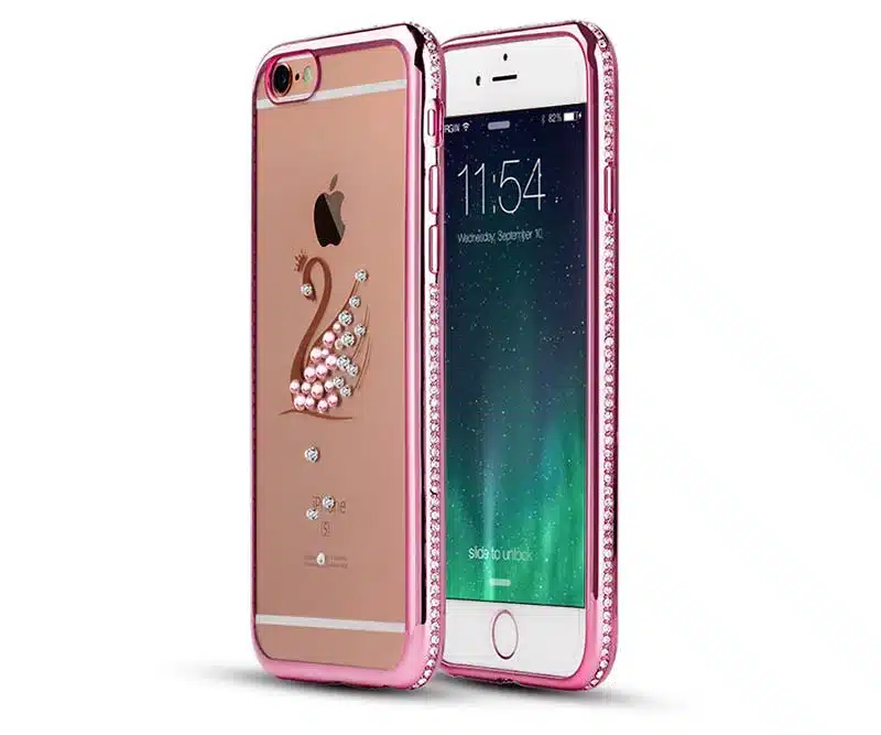 Rhinestone Silicone Case For iPhone 6 6S Plus 6 S Cases TOMKAS Glitter Cute Luxury 3D Diamond Cover For iPhone 6 6S Cases Coque 5