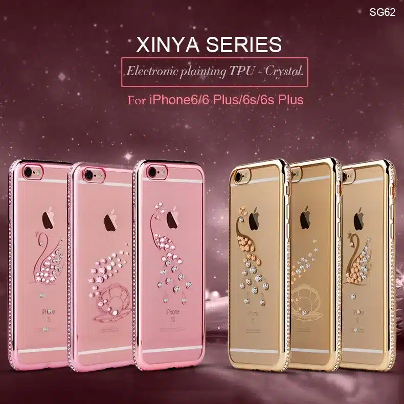 Rhinestone Silicone Case For iPhone 6 6S Plus 6 S Cases TOMKAS Glitter Cute Luxury 3D Diamond Cover For iPhone 6 6S Cases Coque 11