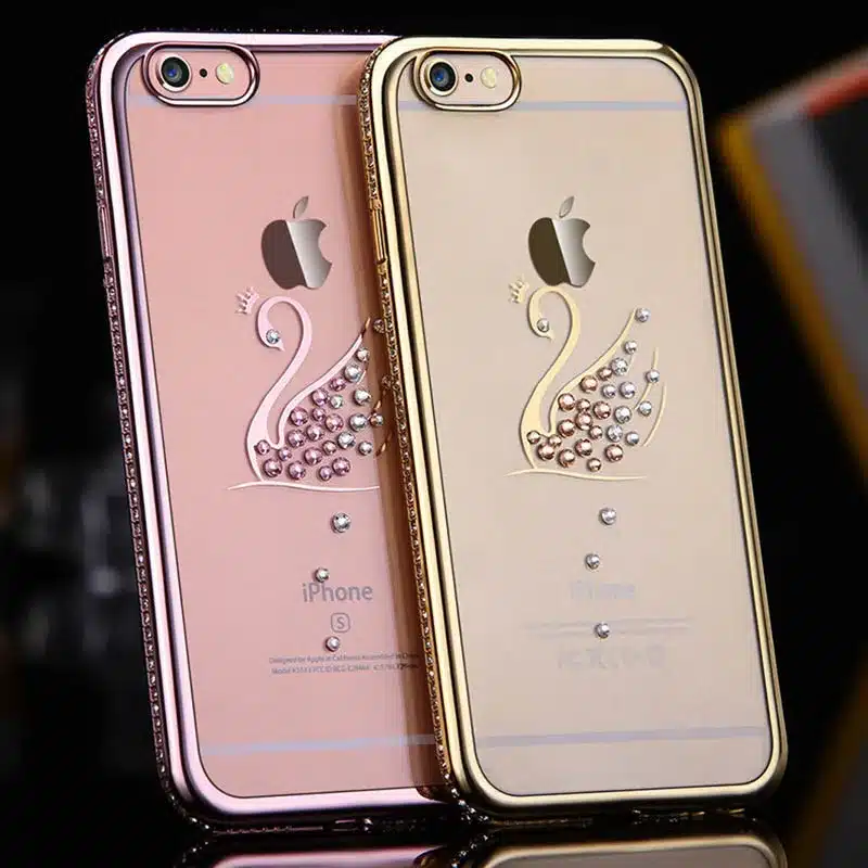 Rhinestone Silicone Case For iPhone 6 6S Plus 6 S Cases TOMKAS Glitter Cute Luxury 3D Diamond Cover For iPhone 6 6S Cases Coque 15