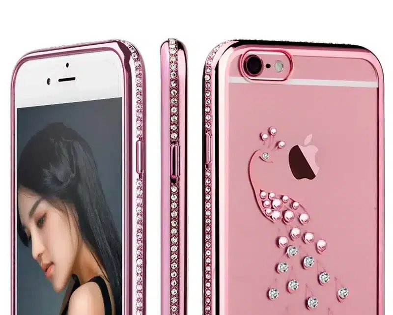 Rhinestone Silicone Case For iPhone 6 6S Plus 6 S Cases TOMKAS Glitter Cute Luxury 3D Diamond Cover For iPhone 6 6S Cases Coque 16