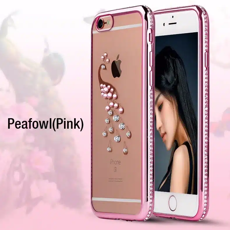 Rhinestone Silicone Case For iPhone 6 6S Plus 6 S Cases TOMKAS Glitter Cute Luxury 3D Diamond Cover For iPhone 6 6S Cases Coque 21