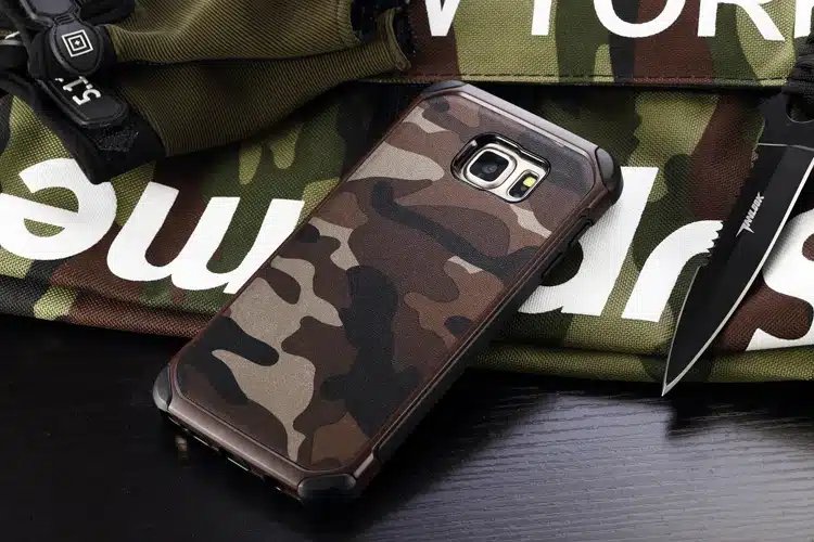 JAMULAR Military Camouflage Case For Samsung Galaxy S8 Plus S7 S6 Edge Hard Cover For Samsung A5 A7 A3 2017 J5 J7 2016 Note 4 5 21