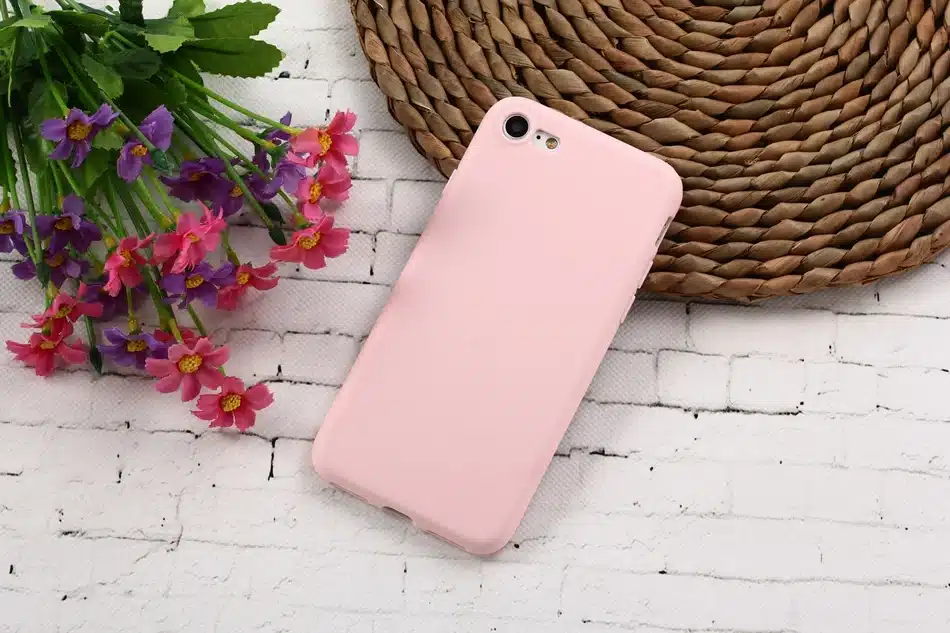 XBXCase Macarons Color TPU Silicone Frosted Matte Case for iPhone 6 6S 5 5S SE 8 Plus X Soft Back Cover for iPhone 7 7Plus 11