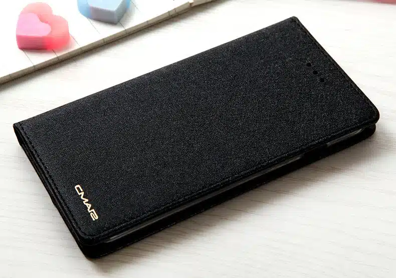 CMAI2 for iPhone 6 6s Wallet Flip Case Cover Plus Magnetic Silk Leather Silicone Book Stand Coque 6 s 6Plus Capinha Rose Gold 6