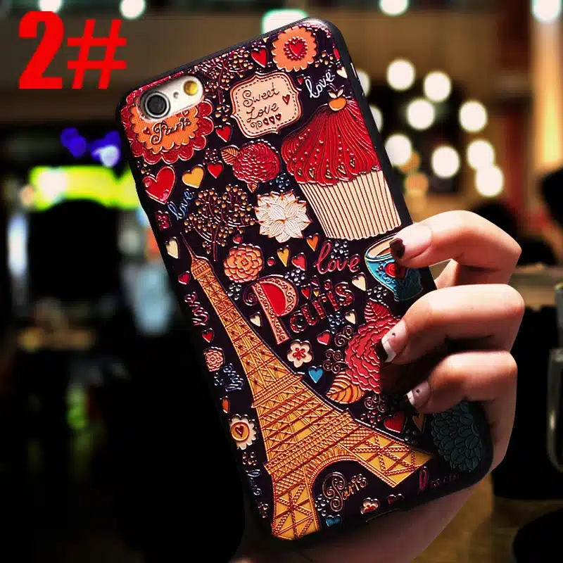 KaiNuEn luxury 3d back coque,cover,case for iphone 5 5s se 5se s soft silicone silicon phone cases accessories for apple iphone5 16