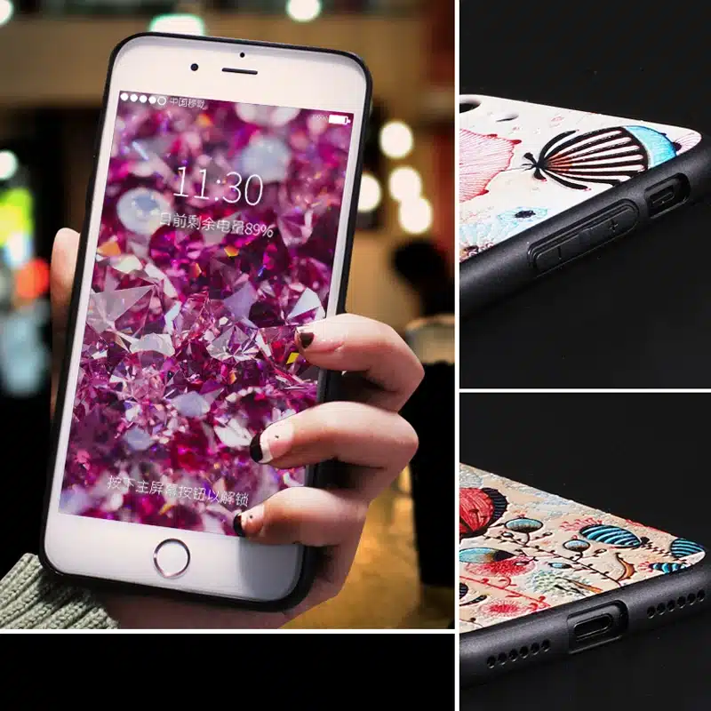 KaiNuEn luxury 3d back coque,cover,case for iphone 5 5s se 5se s soft silicone silicon phone cases accessories for apple iphone5 17