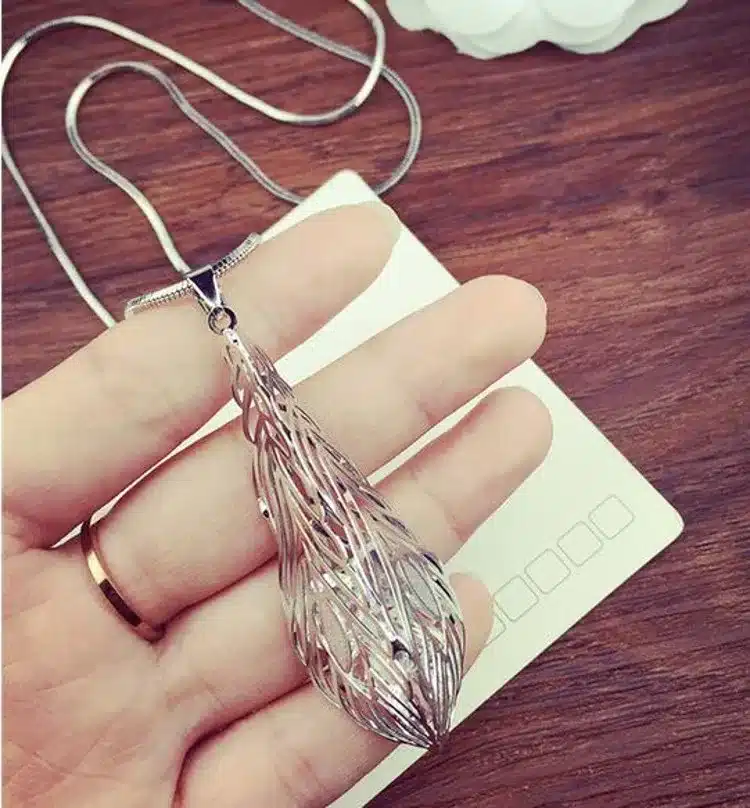 Meyfflin Long Necklace Crystal Women Necklace Jewelry 2017 Fashion Black Chain Drops Maxi Necklaces Pendants Kolye Collier 30
