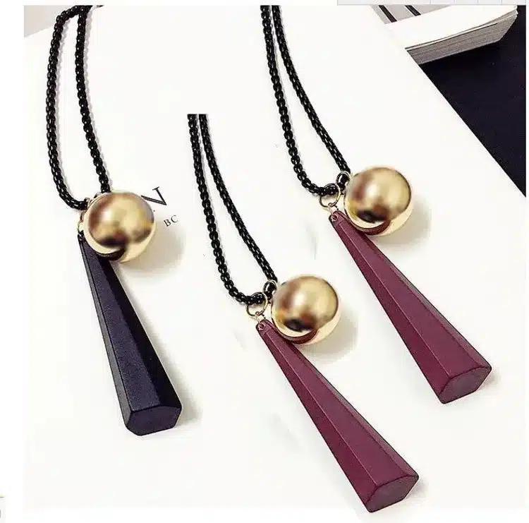 Meyfflin Long Necklace Crystal Women Necklace Jewelry 2017 Fashion Black Chain Drops Maxi Necklaces Pendants Kolye Collier 54