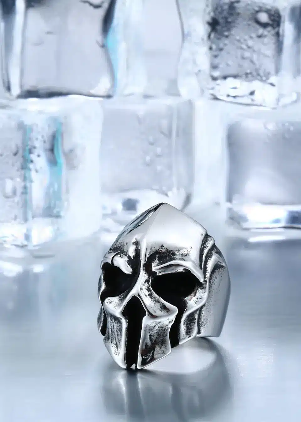 New Store Dropshipping Big Biker Skull Ring For Man Stainless Steel Unique Punk Men Cool Vintage Jewelry free shipping BR8-414 9