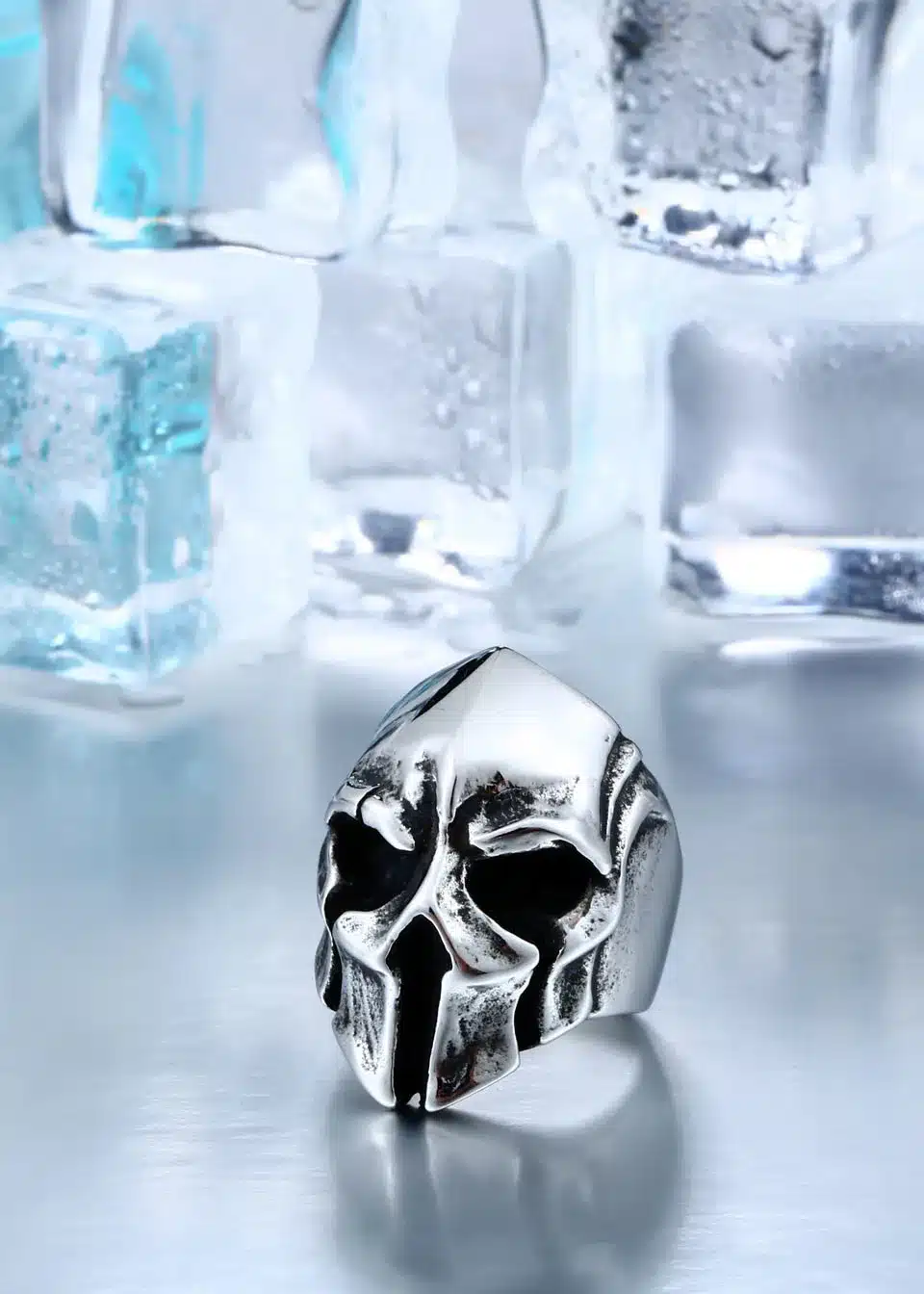 New Store Dropshipping Big Biker Skull Ring For Man Stainless Steel Unique Punk Men Cool Vintage Jewelry free shipping BR8-414 10
