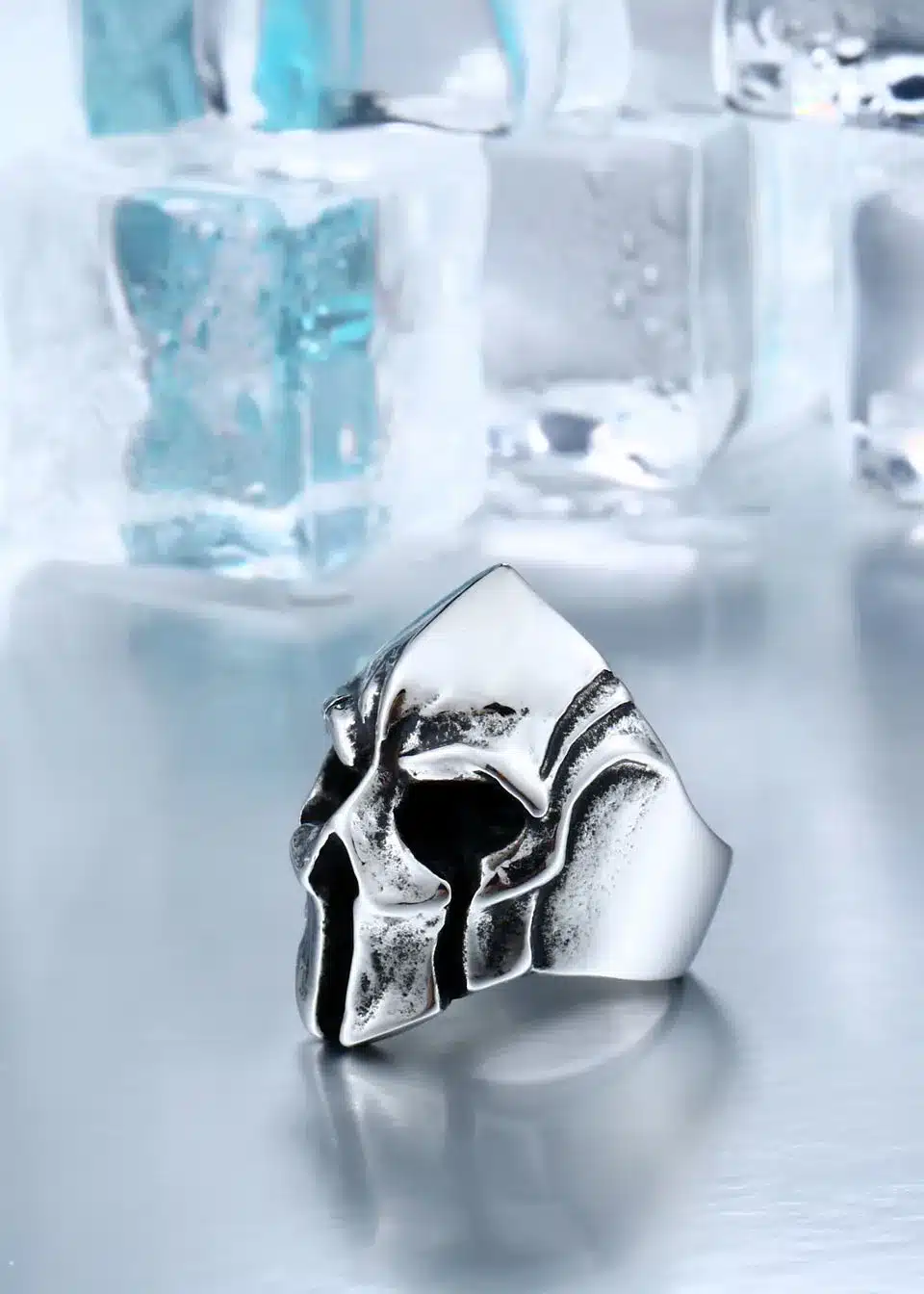 New Store Dropshipping Big Biker Skull Ring For Man Stainless Steel Unique Punk Men Cool Vintage Jewelry free shipping BR8-414 11