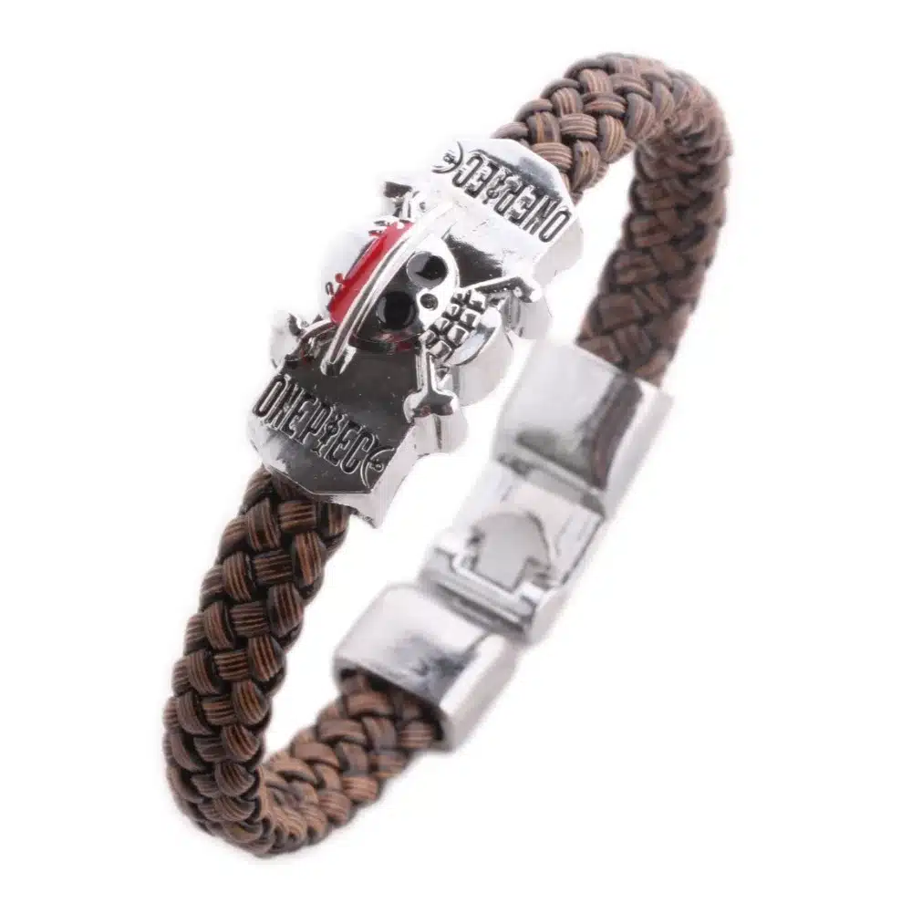 19 Styles Anime Cartoon Leather braided bracelet Woven bangles Attack on Titan Legend of Zelda Naruto One Piece charms fans gift 10