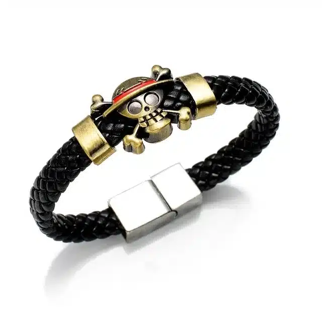19 Styles Anime Cartoon Leather braided bracelet Woven bangles Attack on Titan Legend of Zelda Naruto One Piece charms fans gift 13