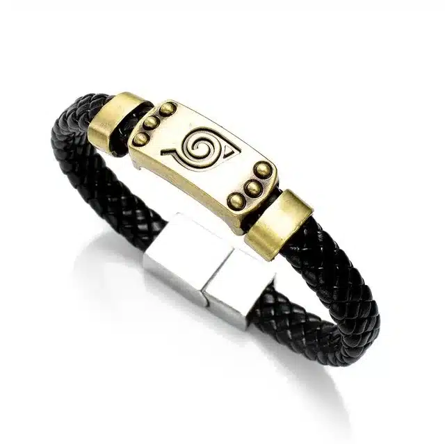 19 Styles Anime Cartoon Leather braided bracelet Woven bangles Attack on Titan Legend of Zelda Naruto One Piece charms fans gift 18