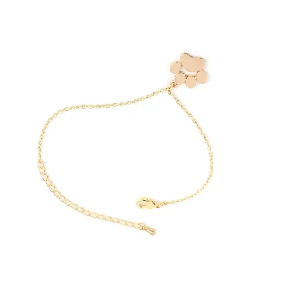 Shuangshuo 2017 New Fashoin Bracelet Jewelry Tassut Cat Dog Paw Print Bracelet Lovely Animal Bracelets for Women pulseras SL034 40