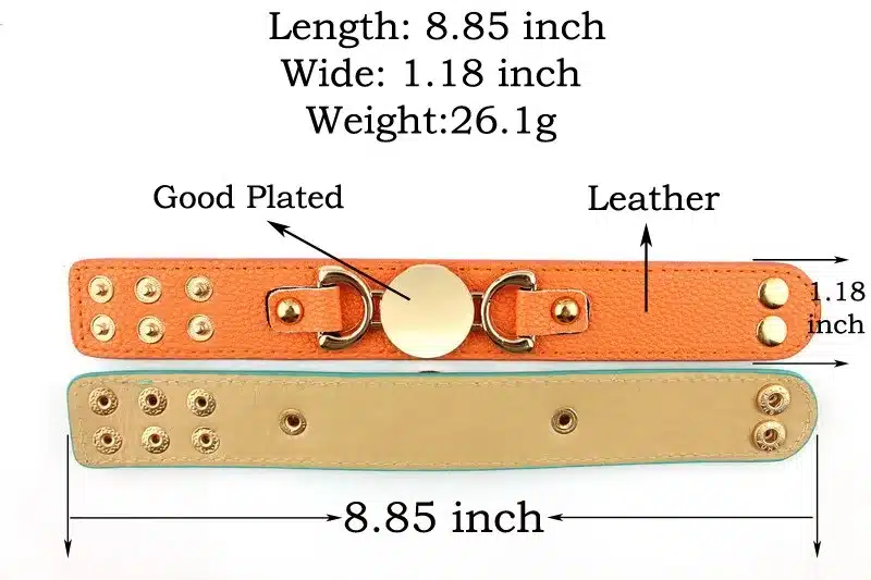 2017 Newest Trendy Leather Warp Silver Monogram Bracelet for Women Silver Blank Disc Multilayer Cuff Bracelets & Bangles 31