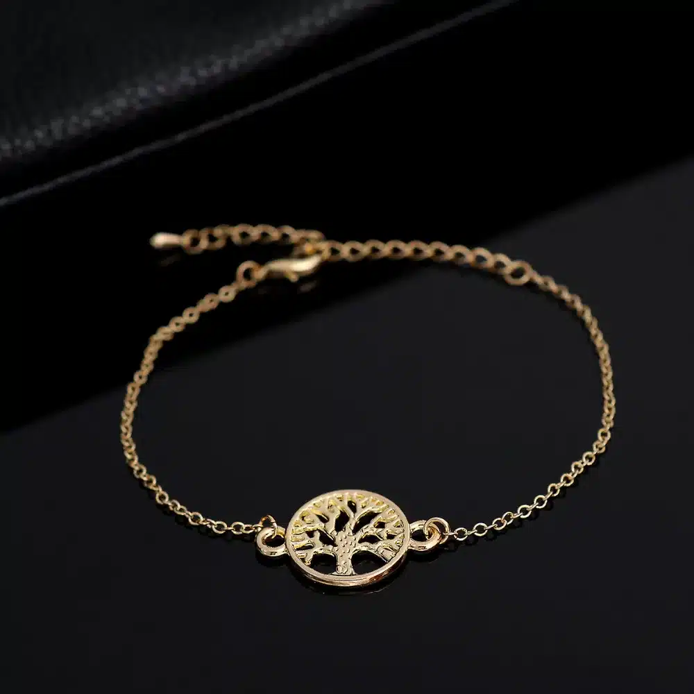 Shuangsho Fashion Link Chain Tree of Life Charm Bracelet for Women Simple Tree Men Bracelets Bangles Party Gift pulseras SL037 29