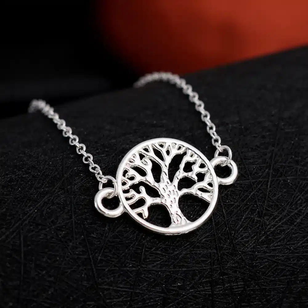 Shuangsho Fashion Link Chain Tree of Life Charm Bracelet for Women Simple Tree Men Bracelets Bangles Party Gift pulseras SL037 30