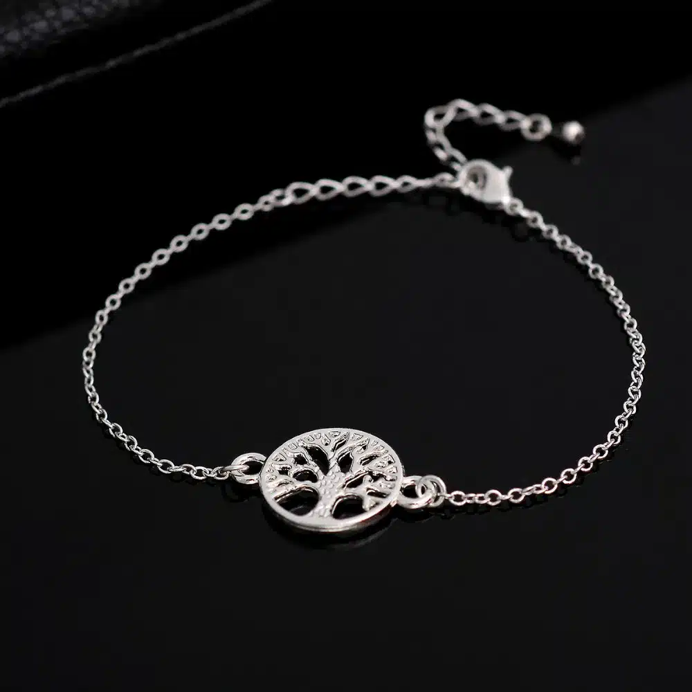 Shuangsho Fashion Link Chain Tree of Life Charm Bracelet for Women Simple Tree Men Bracelets Bangles Party Gift pulseras SL037 31