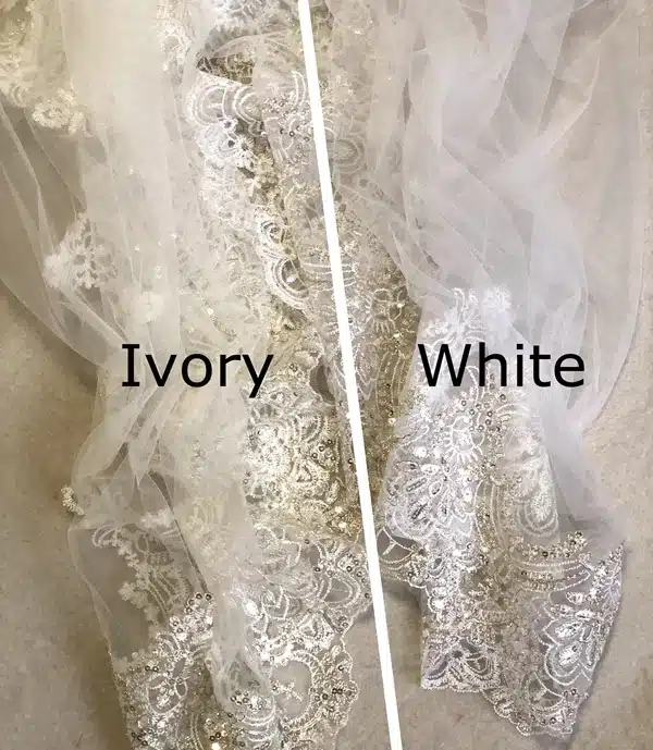 Real Photos 2018 White/Ivory Wedding Veil 3M With Comb Lace Beads Mantilla Bridal Veil Wedding Accessories Veu De Noiva MD47 19