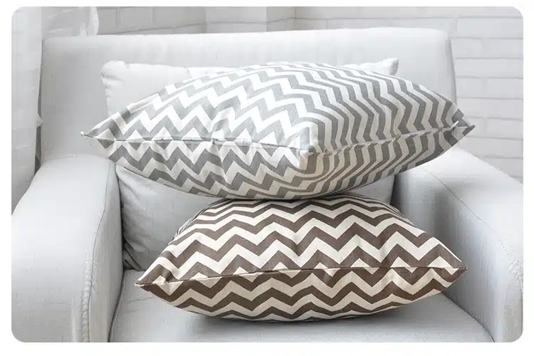 1Pcs 45cm Square Home Decorative Yellow Geometric Cotton Linen Pillow Case Pillow Cover 13