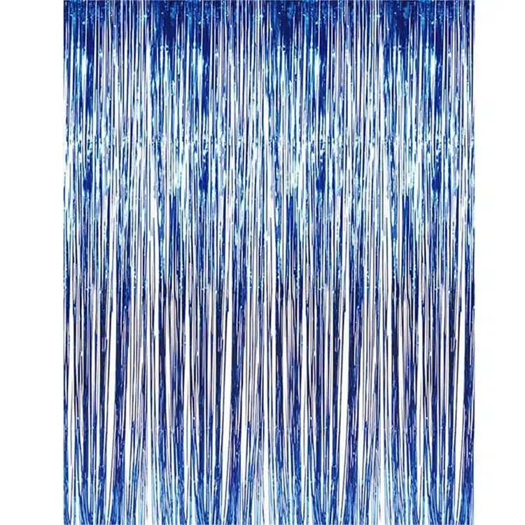 FENGRISE 1x2 Meters Gold Foil Fringe Tinsel Curtain Tassel Garlands Wedding Photography Backdrop Birthday Party Decoration 13