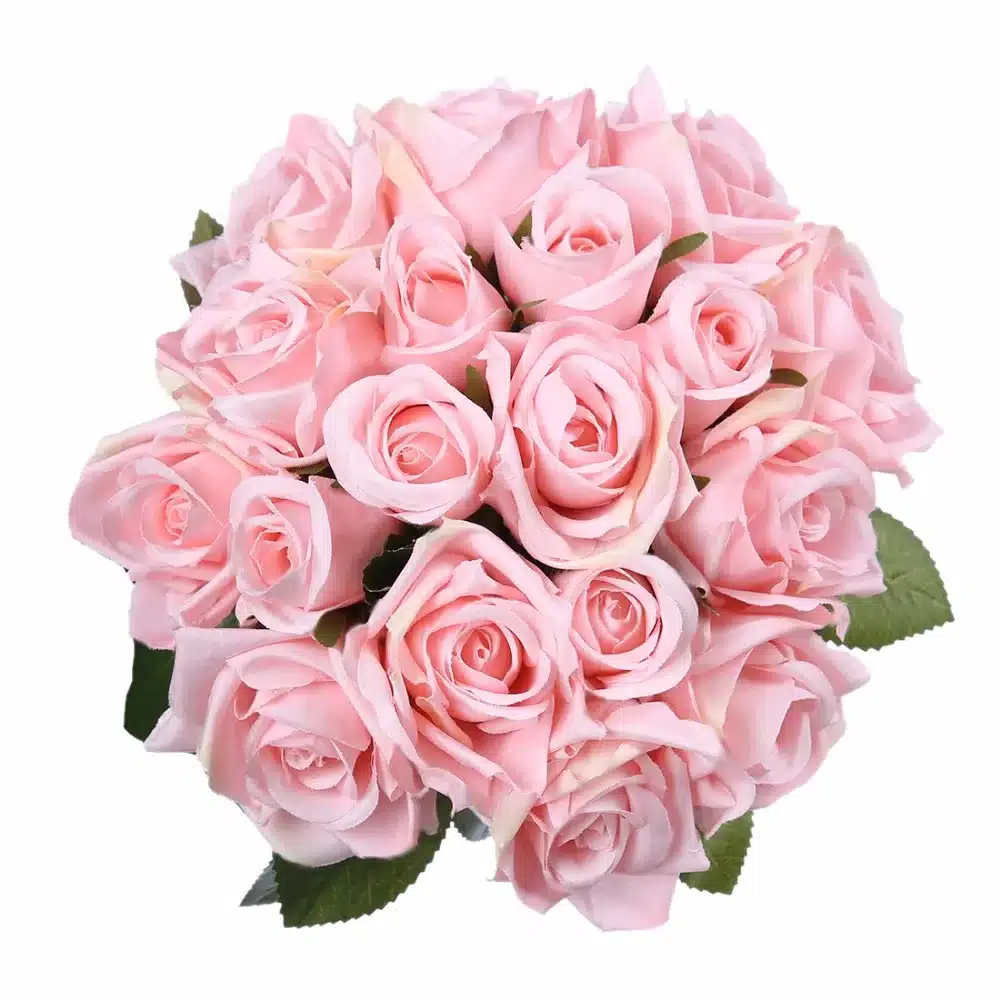 Luyue flowers artificial flowers Vintage European Peony Wedding Silk Artificial Flowers Home Festival Decoration 13 Branches 22