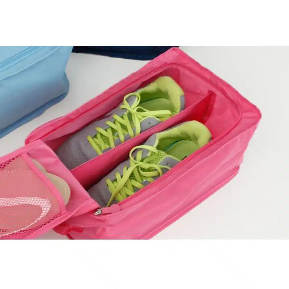 Convenient Travel Storage Bag Nylon 6 Colors Portable Organizer Bags Shoe Sorting Pouch multifunction 15