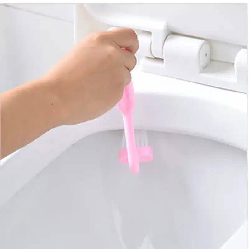 1PCS S-shaped Toliet Brushes Cleaning Kitchen Side Corners Curved Clean Window Households Brushed Cleaner Brushes Closestool 10