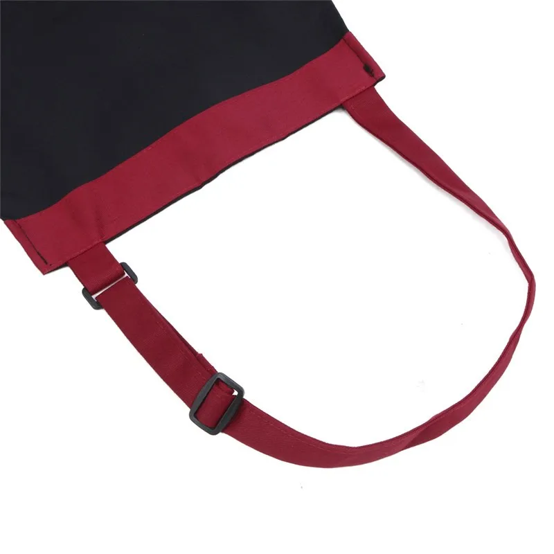 Unisex Halterneck Cooking Baking Aprons Catering Home House Kitchen Apron Aprons with 2 Pockets Kitchen Accessories 19
