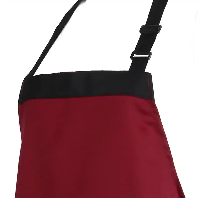 Unisex Halterneck Cooking Baking Aprons Catering Home House Kitchen Apron Aprons with 2 Pockets Kitchen Accessories 25