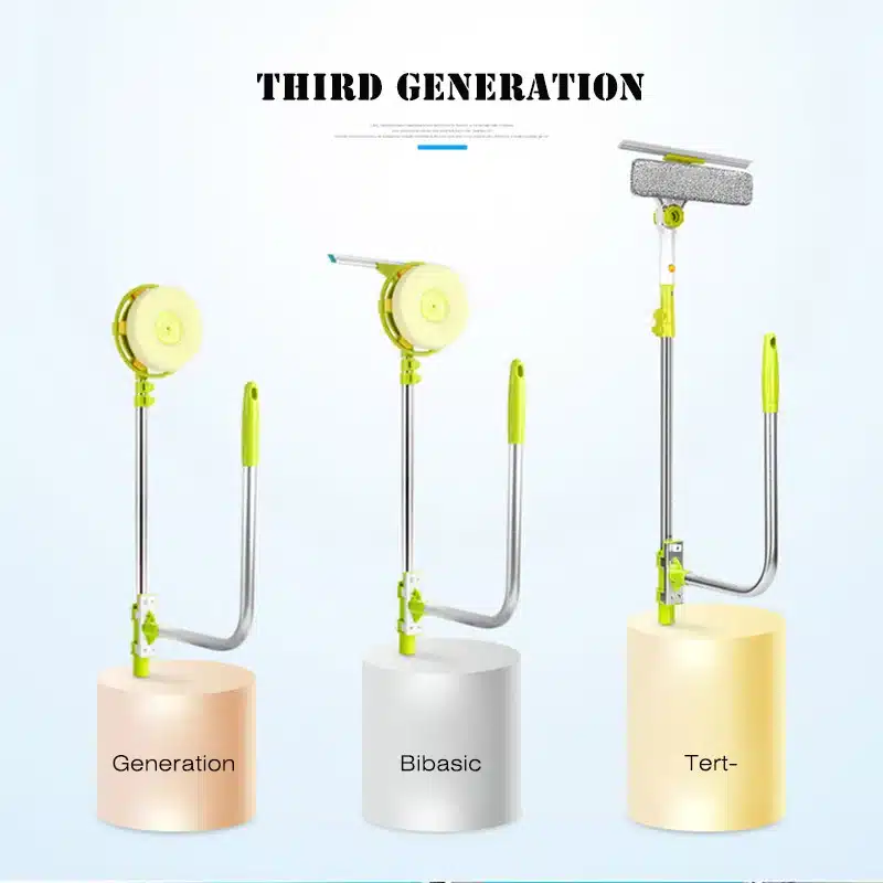 Eworld Hot Upgraded Telescopic High-rise Window Cleaning Glass Cleaner Brush For Washing Window Dust Brush Clean Windows Hobot 10