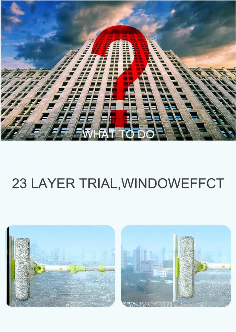 Eworld Hot Upgraded Telescopic High-rise Window Cleaning Glass Cleaner Brush For Washing Window Dust Brush Clean Windows Hobot 12